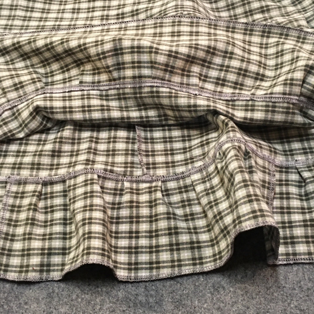 Maxi Cotton Plaid Skirt (6-7)