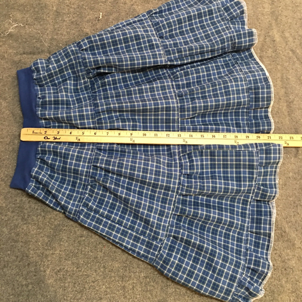Midi Cotton Plaid Skirt (6-7)