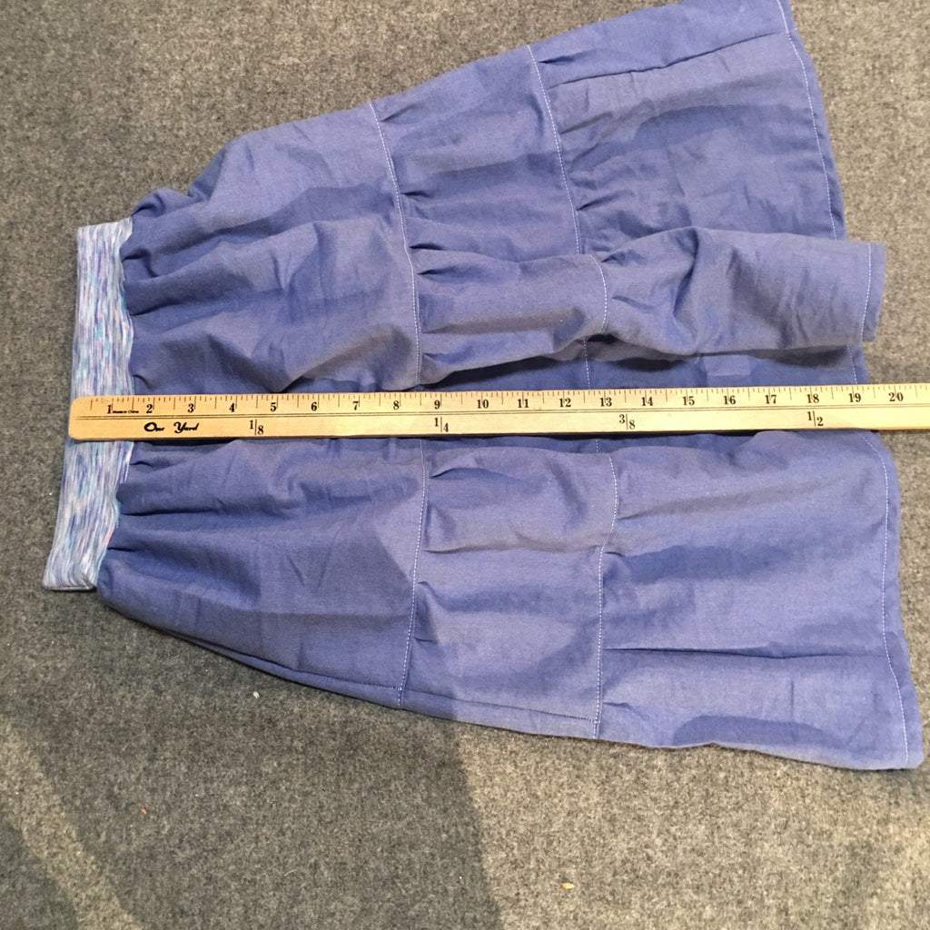 Maxi Cotton Chambray Skirt (3-4)