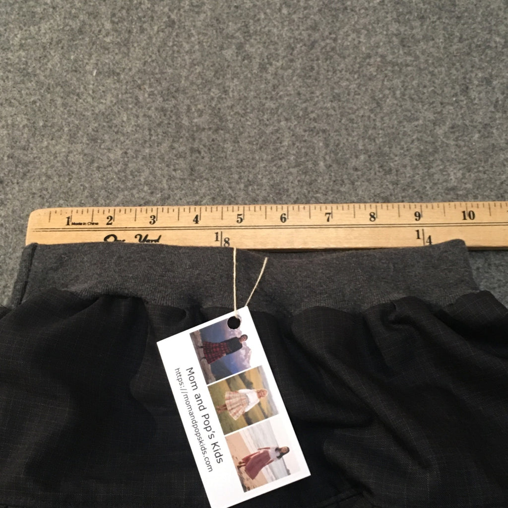 Midi Wool Gray Skirt (3)