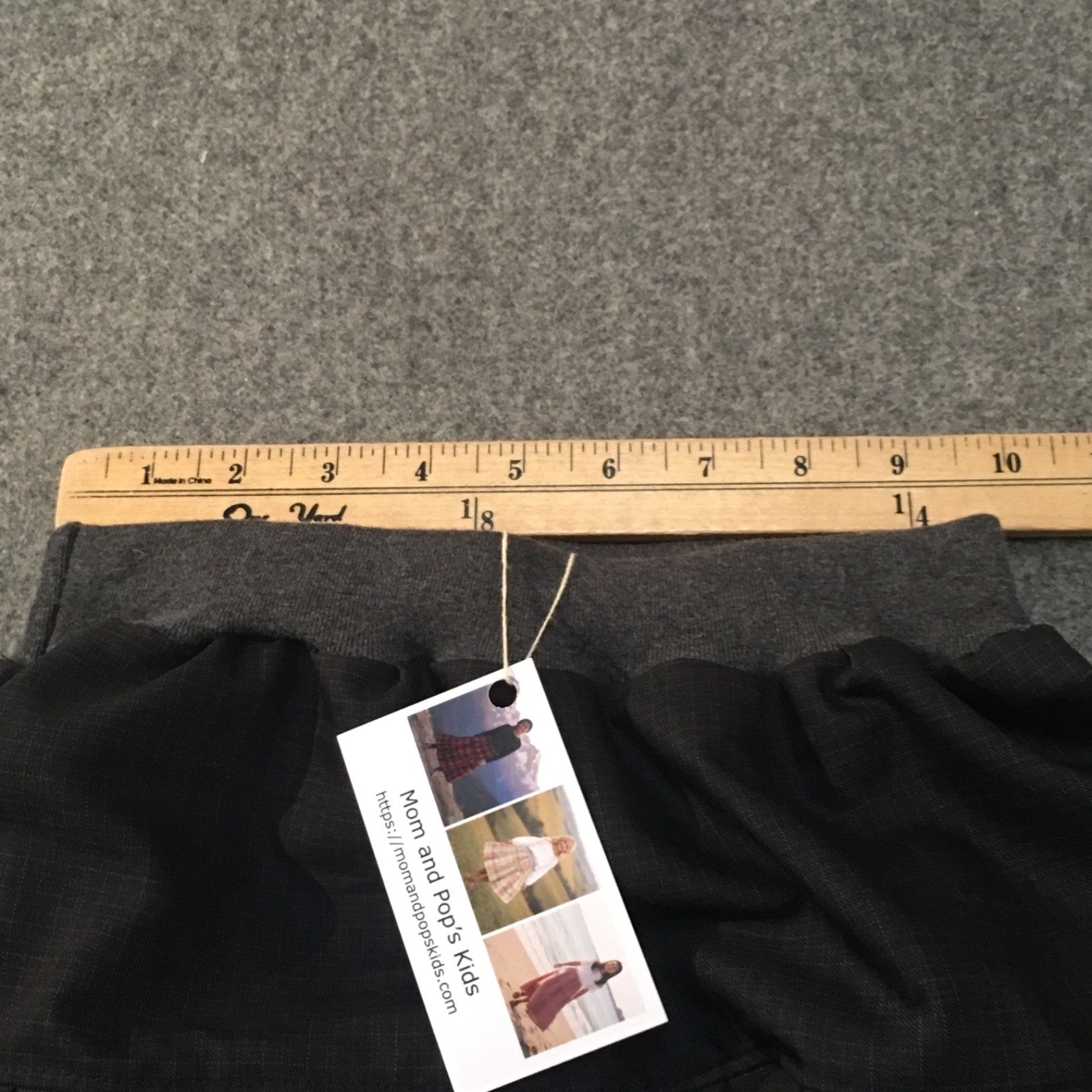 Midi Wool Gray Skirt (3)