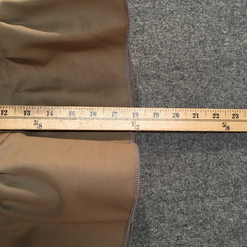 Midi Wool Beige Skirt (3)