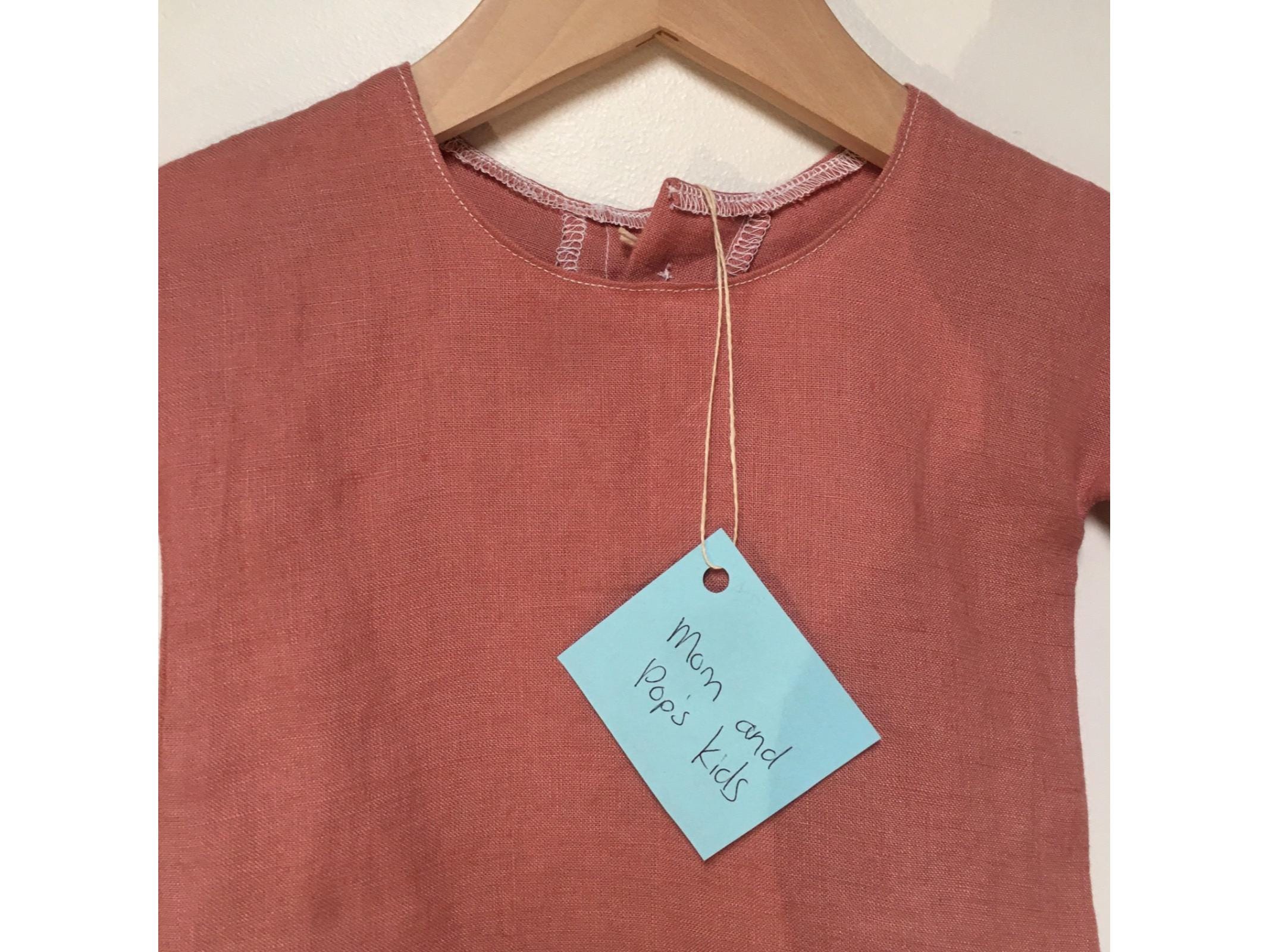 100% Linen Nightgown Baby (0-3M)