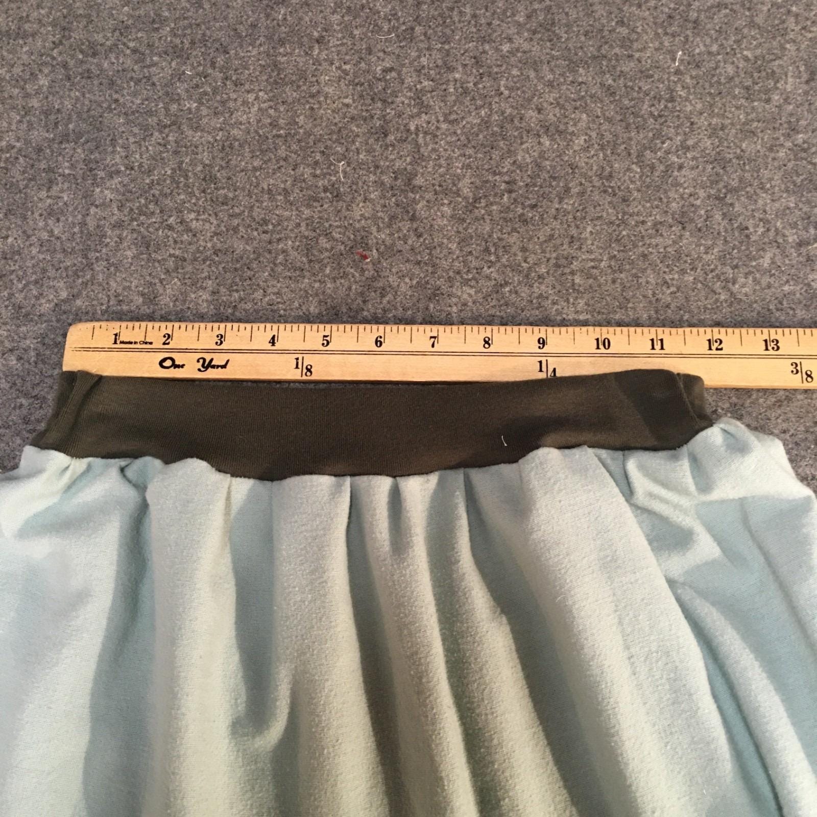 Maxi Flannel Green Skirt (10-12)