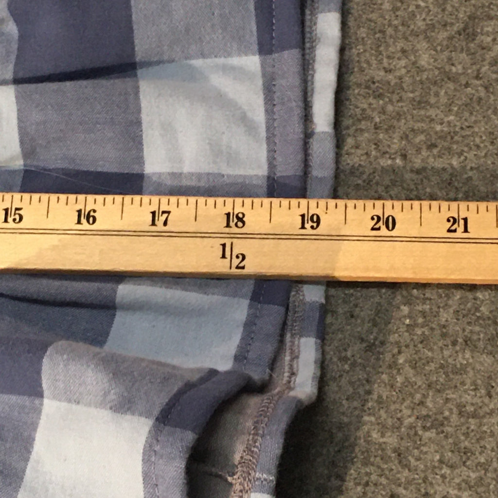 Midi Flannel Checkered Skirt (4)