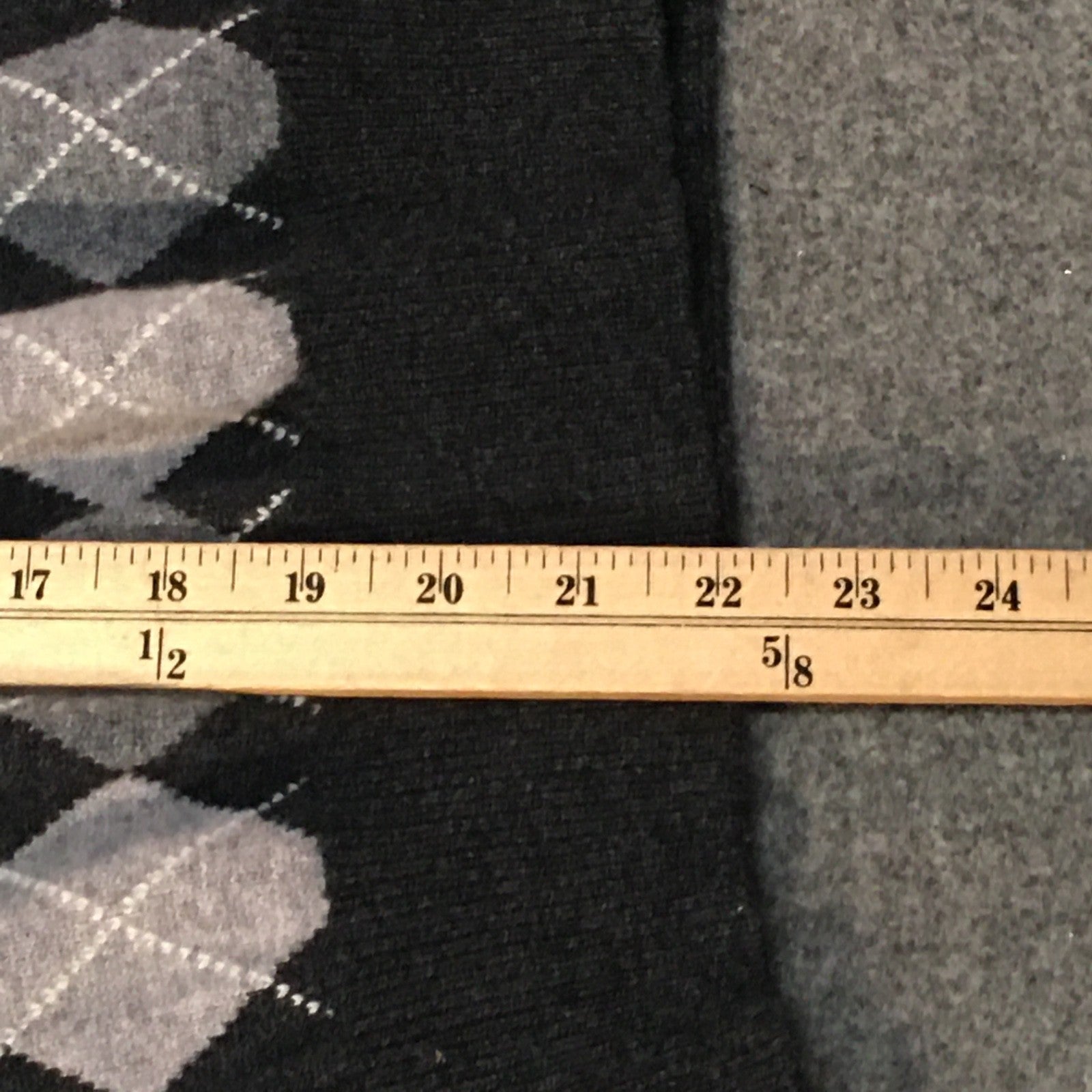 Midi Wool Argyle Skirt (8)