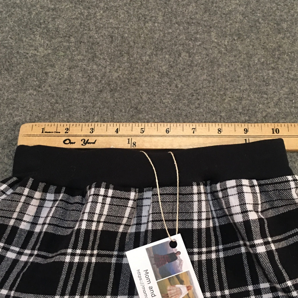 Maxi Flannel Plaid Skirt (6)