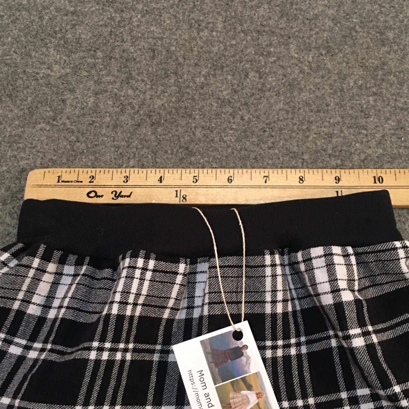 Maxi Flannel Plaid Skirt (6)