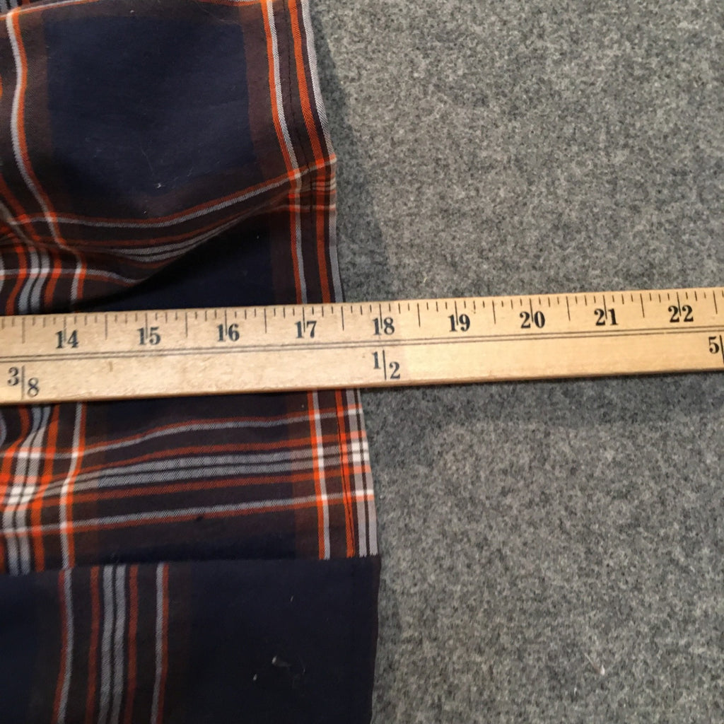 Midi Cotton Plaid Skirt (2-3)