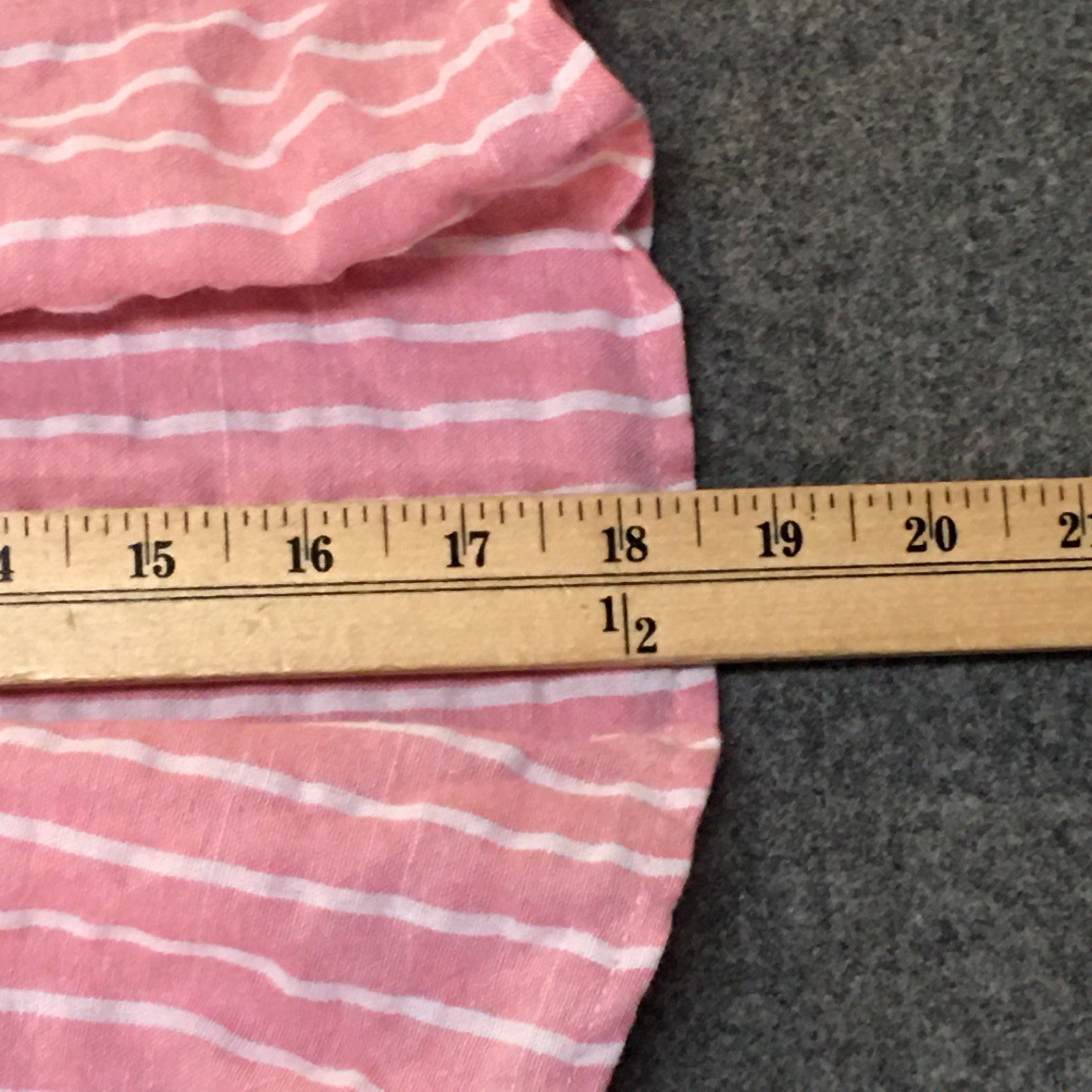 Midi Gauze Striped Skirt (4)
