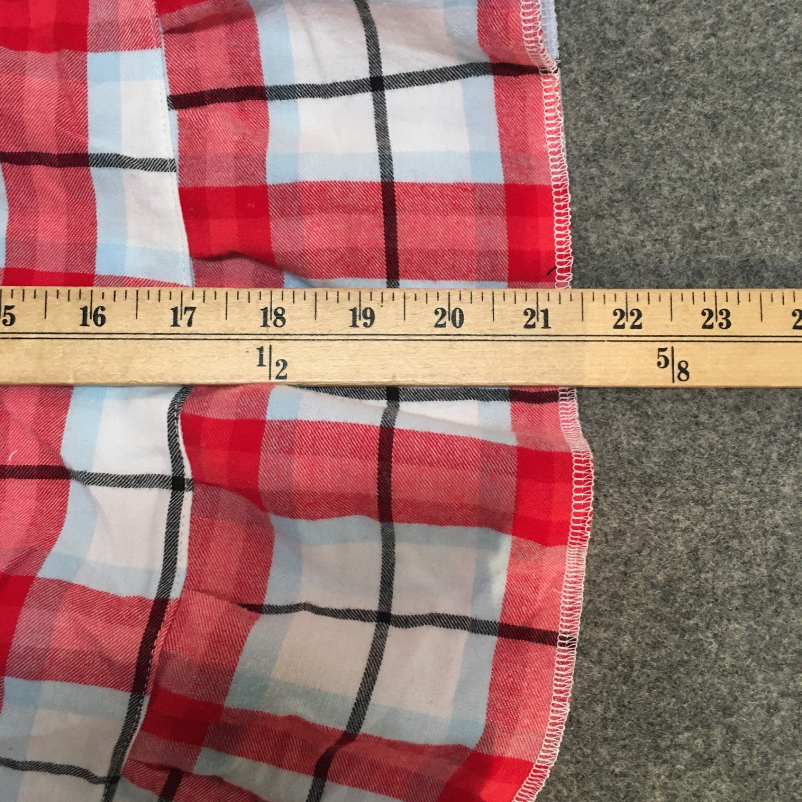 Maxi Flannel Plaid Skirt (5-6)