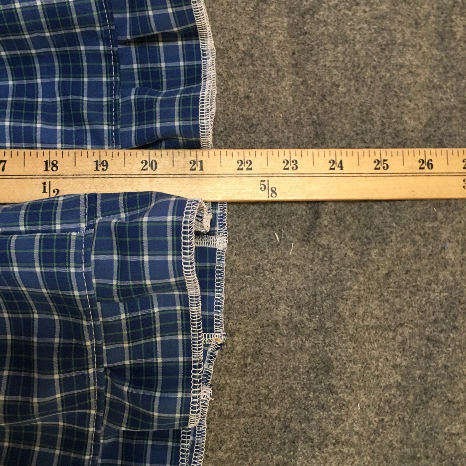 Midi Cotton Plaid Skirt (6-7)