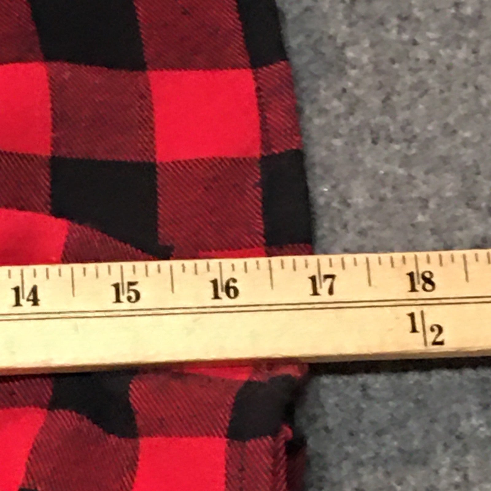 Midi Flannel Plaid Skirt (2)
