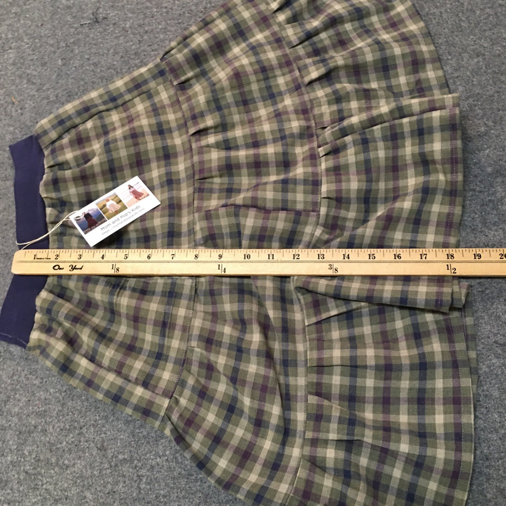 Midi Cotton Checkered Skirt (5)