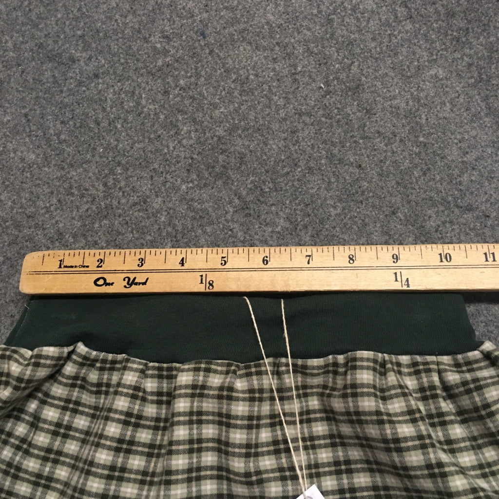Maxi Cotton Plaid Skirt (6-7)