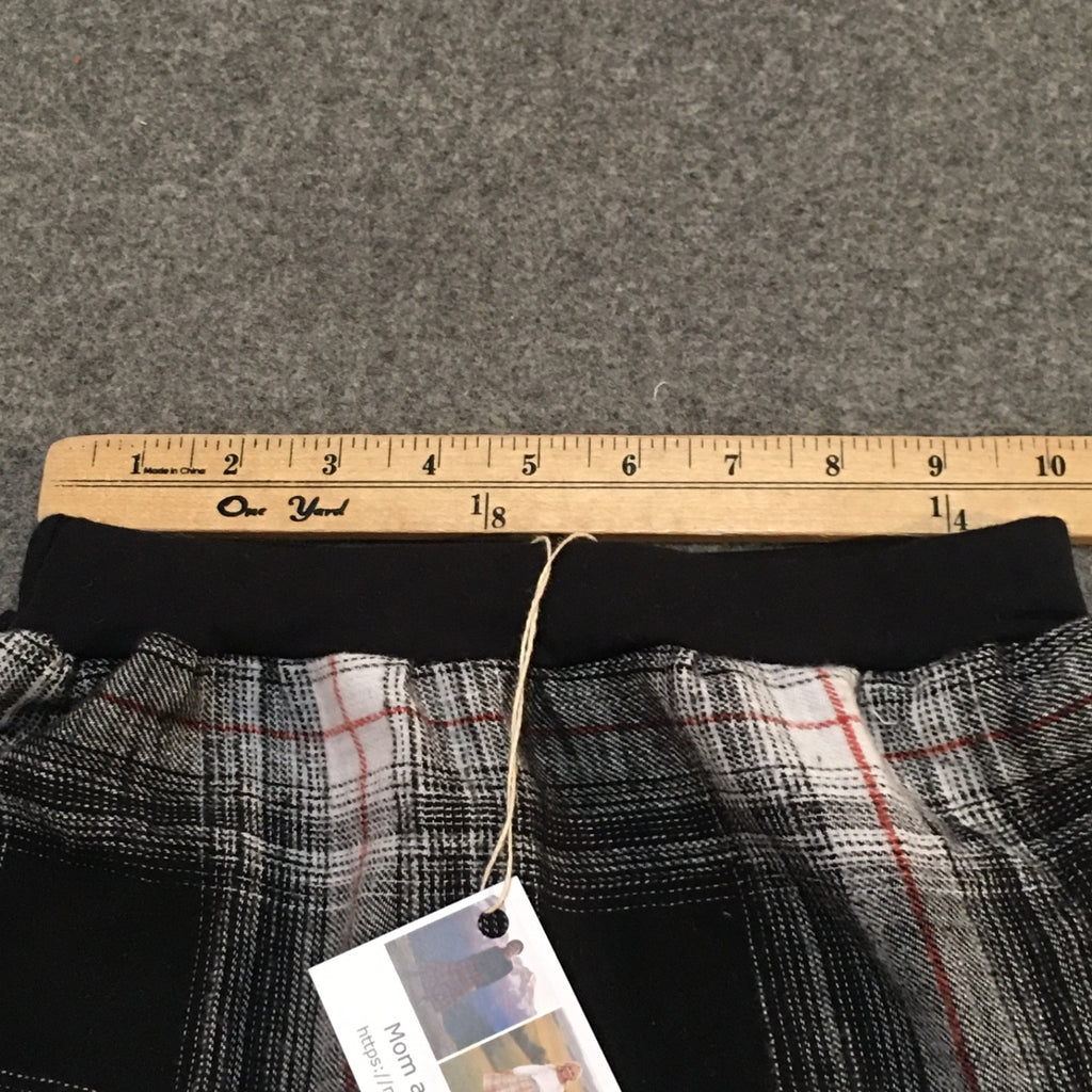 Maxi Flannel Plaid Skirt (6)