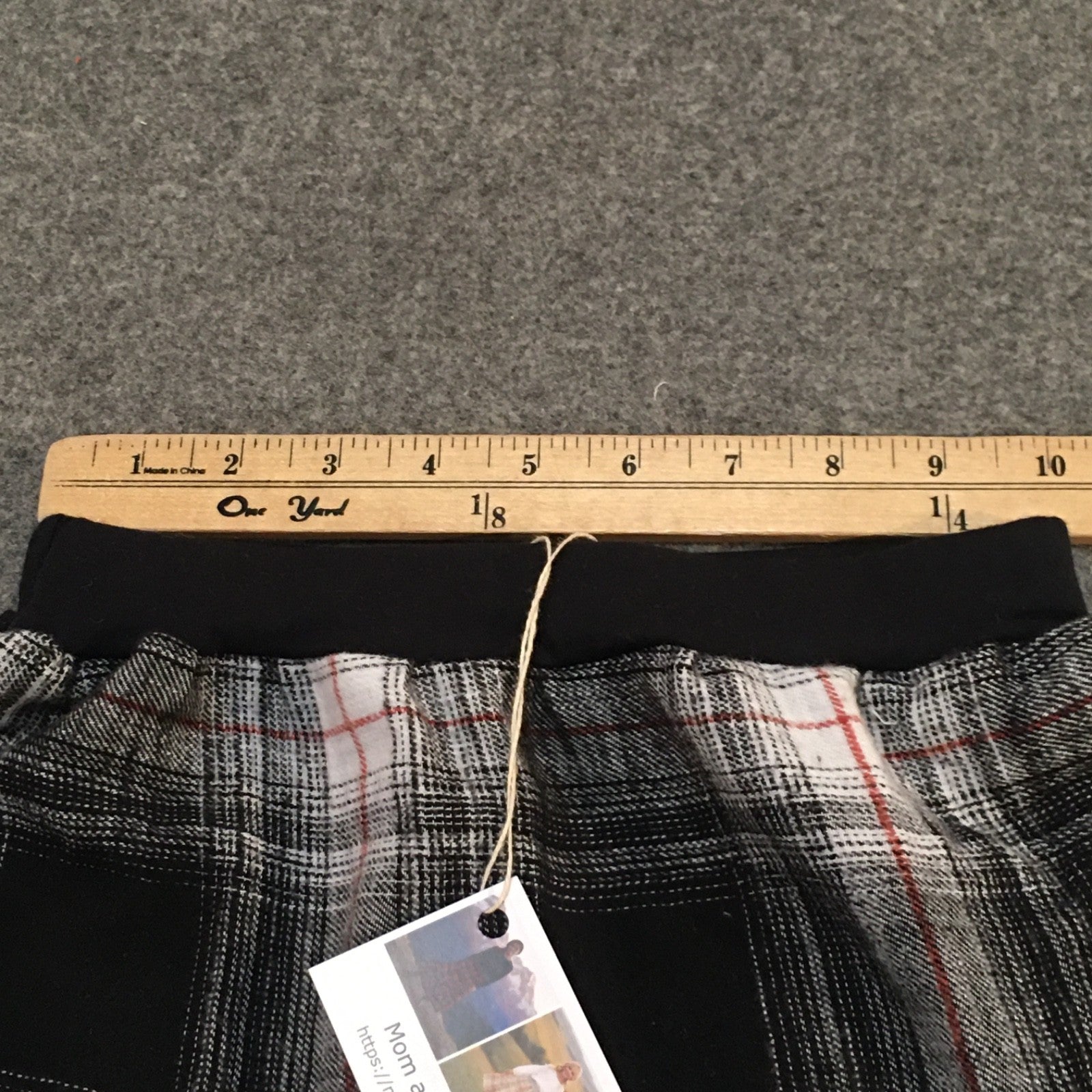 Maxi Flannel Plaid Skirt (6)