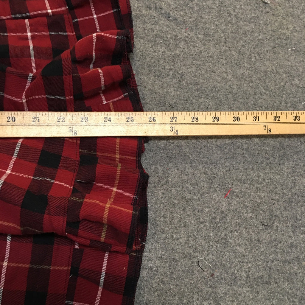 Maxi Flannel Plaid Skirt (10)