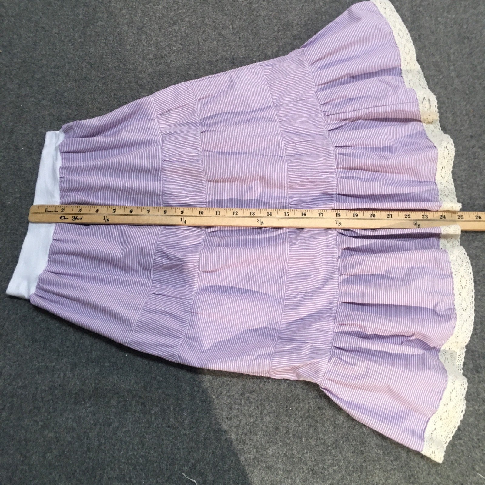 Maxi Cotton Striped Skirt (7-8)