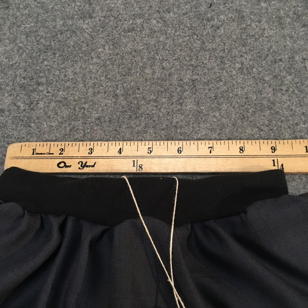 Midi Wool Gray Skirt (2-3)