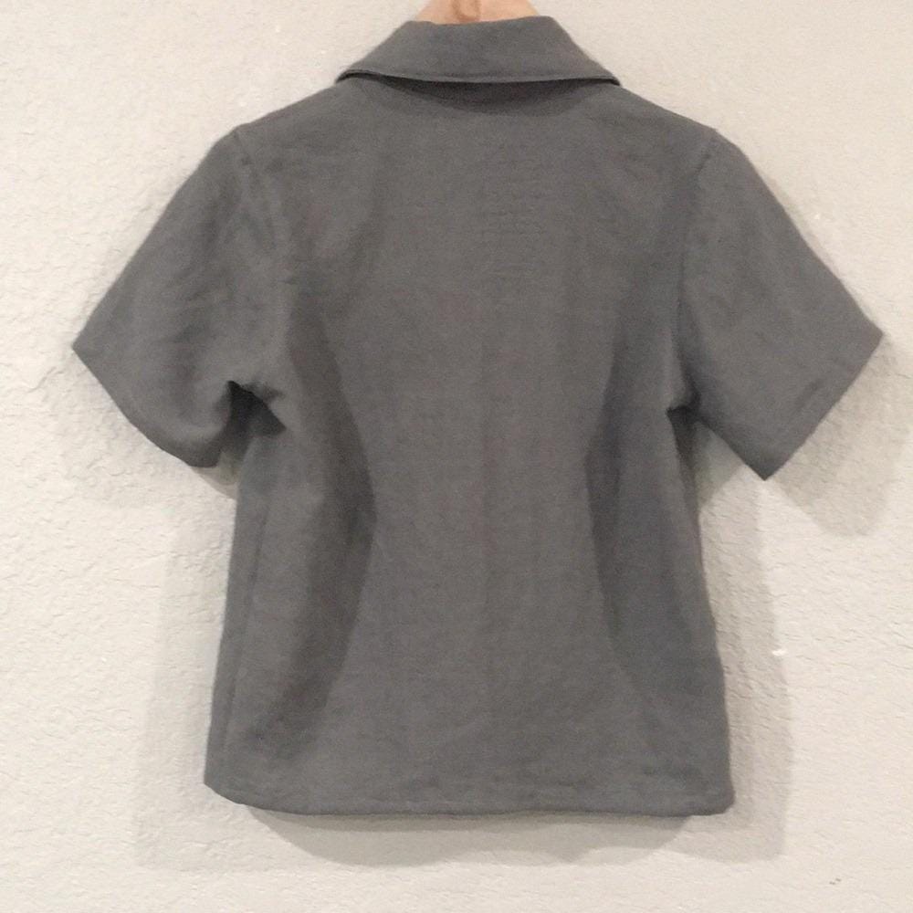 100% Linen Button Shirt Boys (4T)