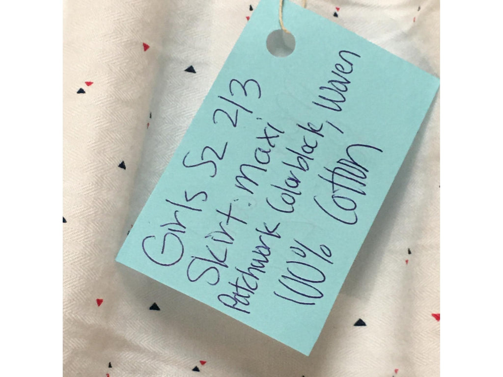 Maxi Cotton Patchwork Skirt (2-3)