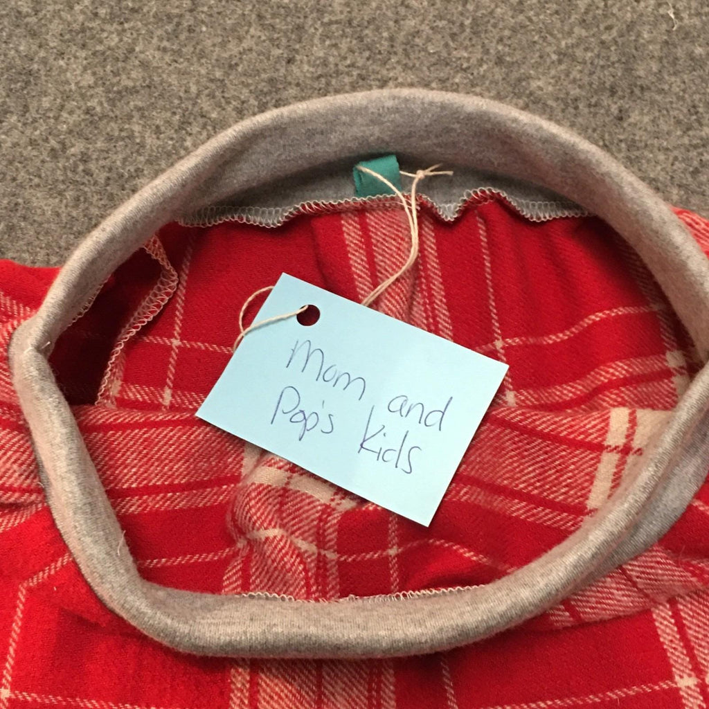 Maxi Flannel Plaid Skirt (2-3)