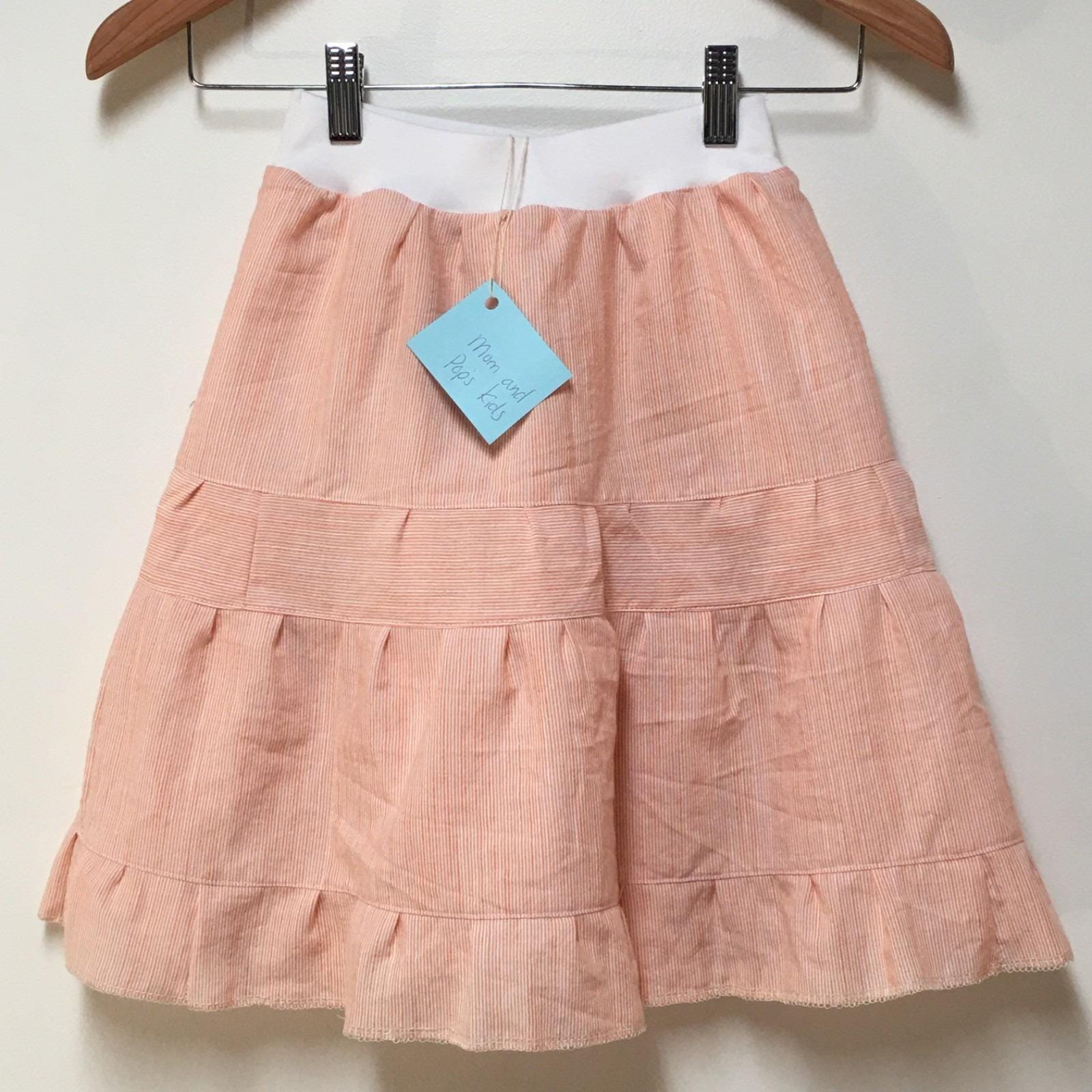 Midi Cotton Striped Skirt (2-3)