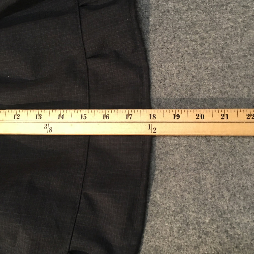 Midi Wool Gray Skirt (3)