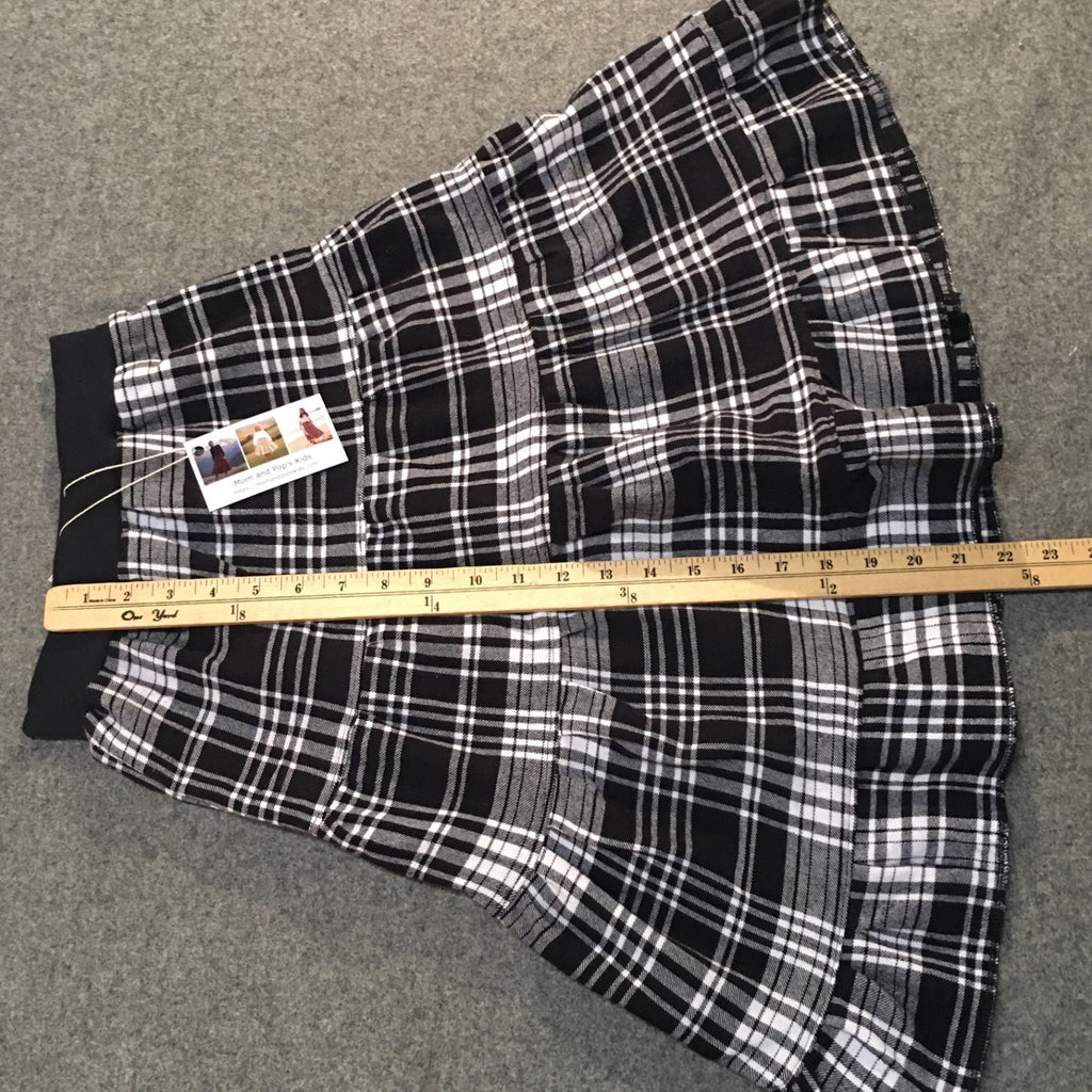 Maxi Flannel Plaid Skirt (6)
