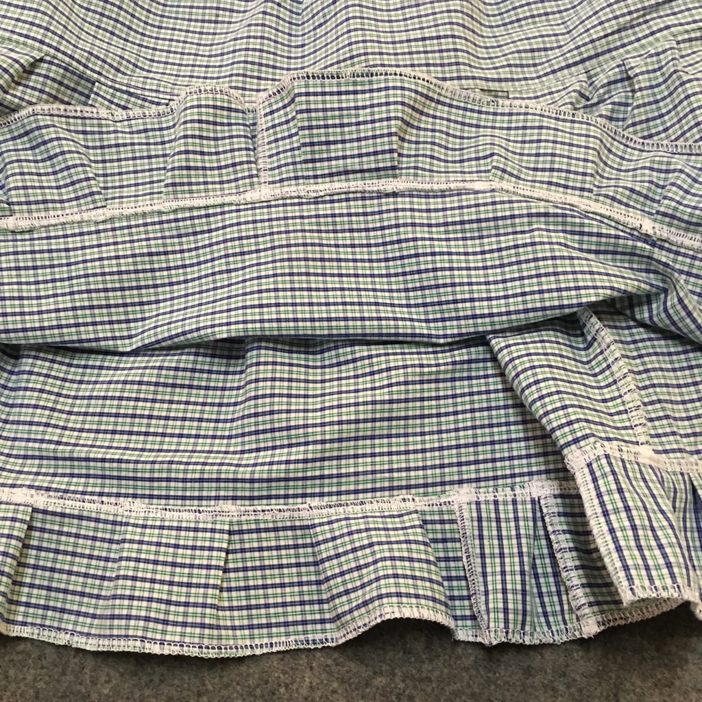 Midi Cotton Plaid Skirt (10-12)