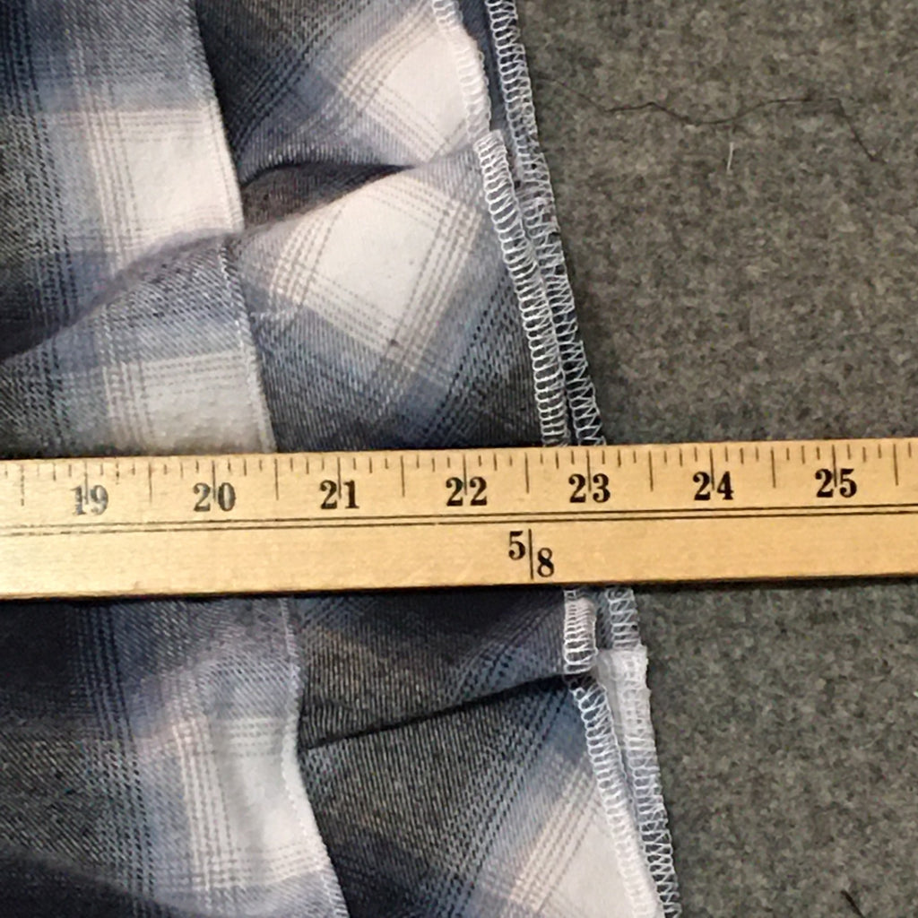 Maxi Flannel Plaid Skirt (7)