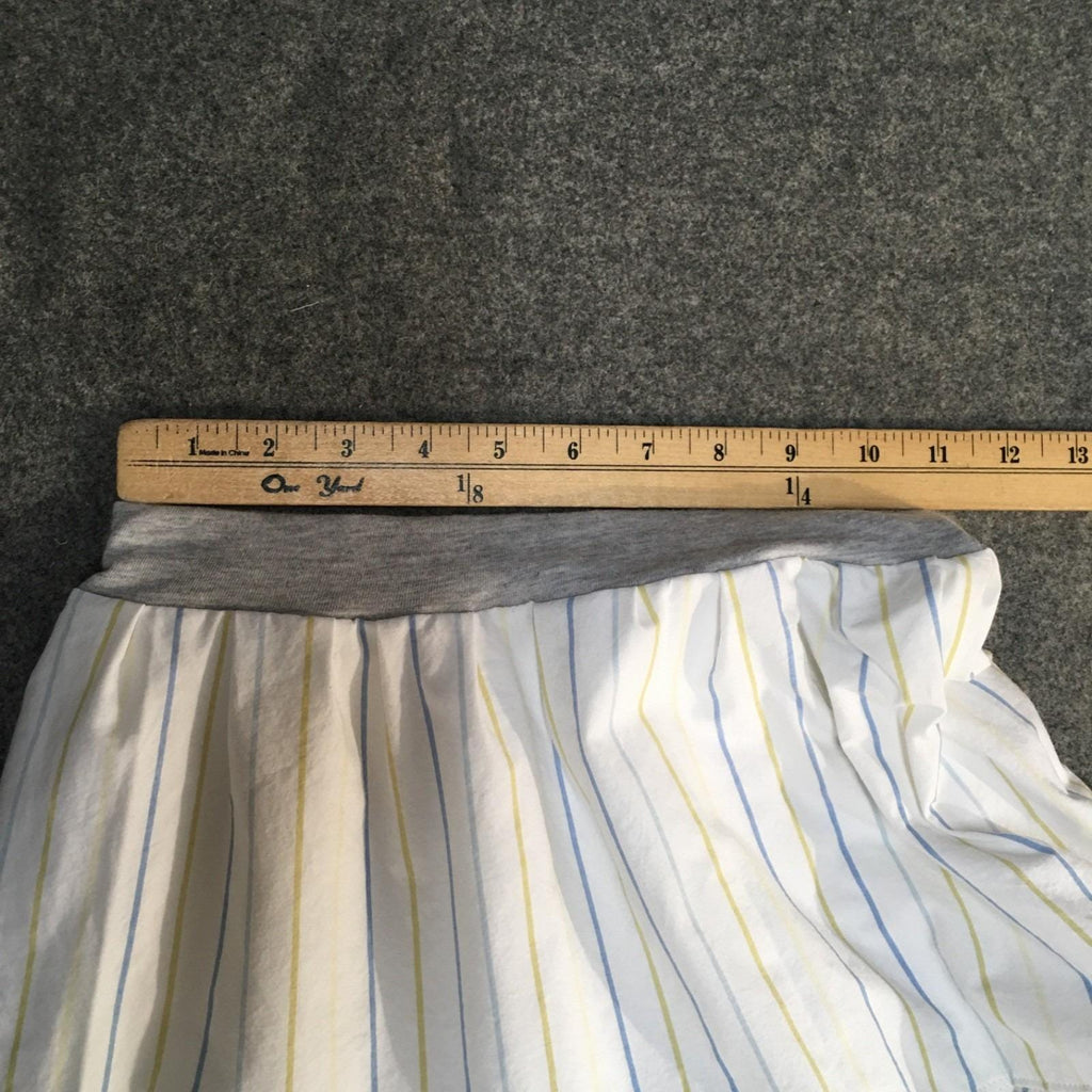 Maxi Cotton Striped Skirt (8)