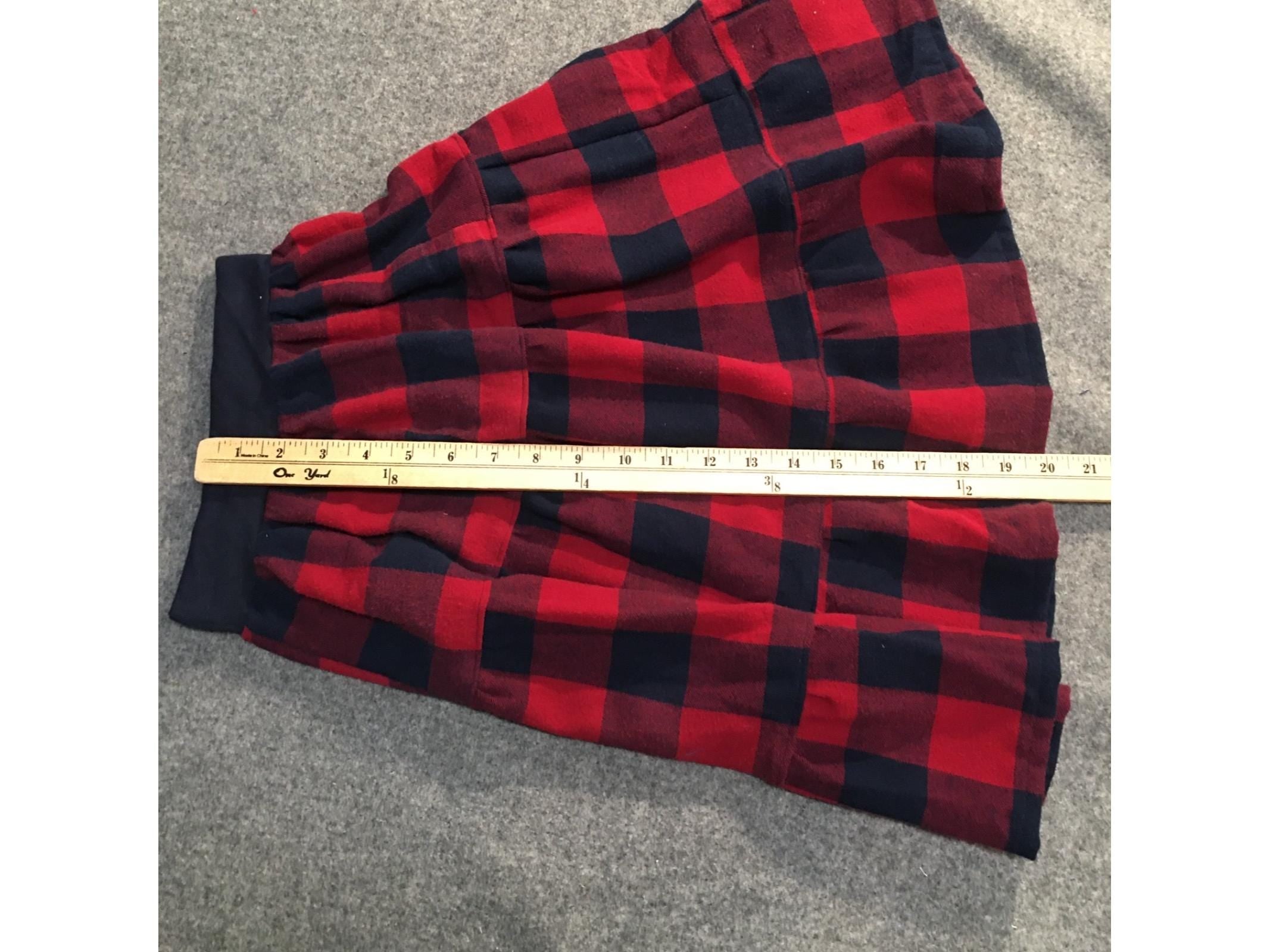 Maxi Flannel Checkered Skirt (2-3)