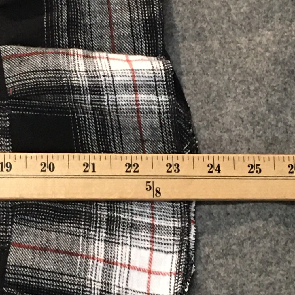 Maxi Flannel Plaid Skirt (6)