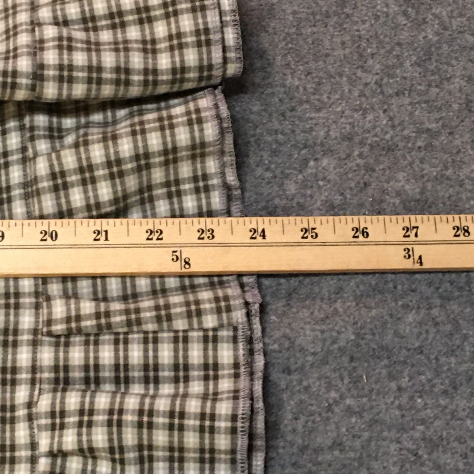 Maxi Cotton Plaid Skirt (6-7)