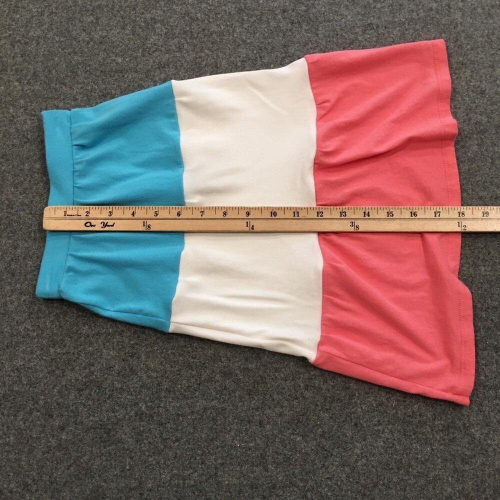 Midi Knit Colorblock Skirt (2)