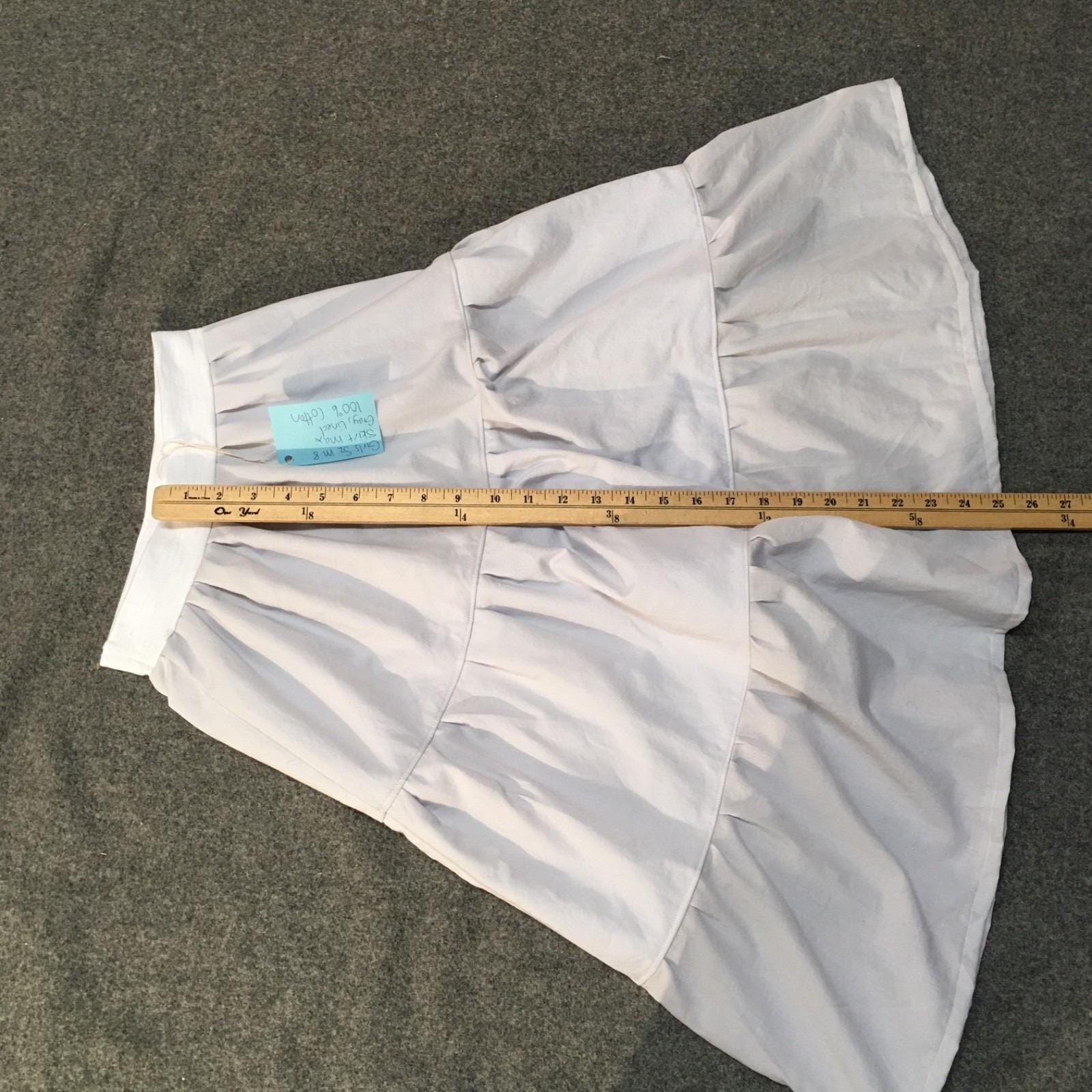 Maxi Cotton Gray Skirt (8)