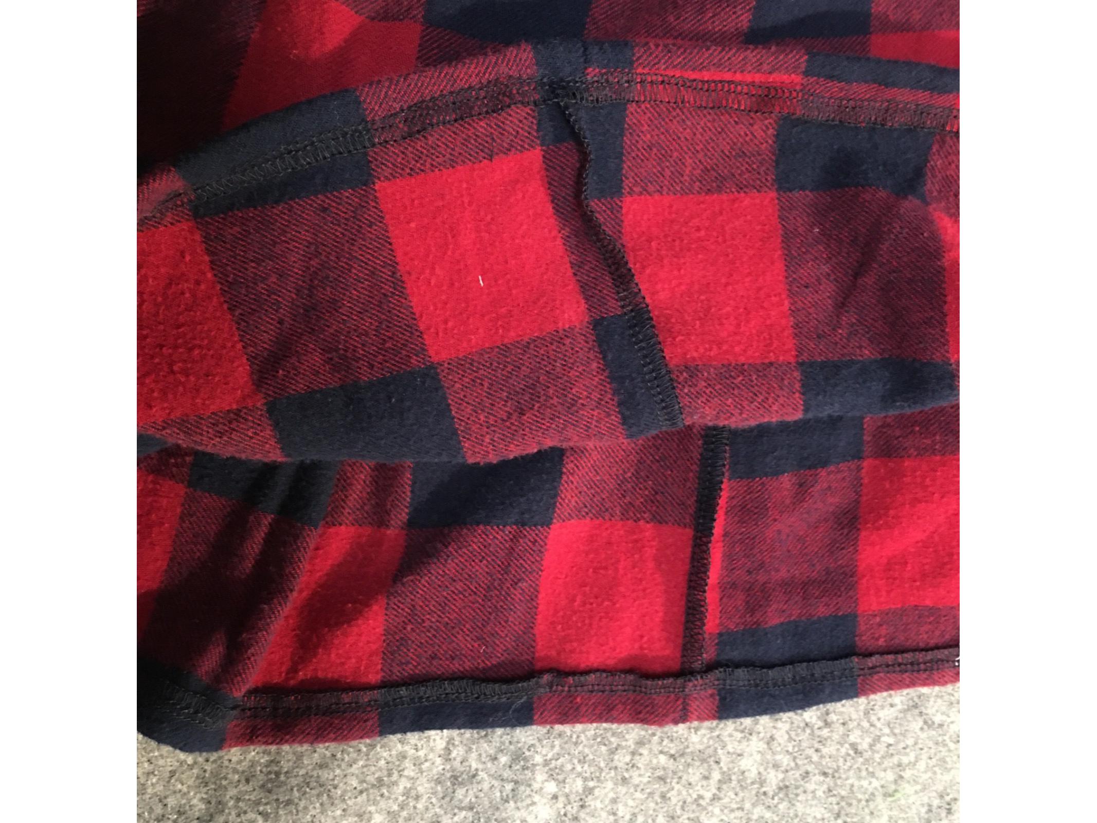 Maxi Flannel Checkered Skirt (2-3)