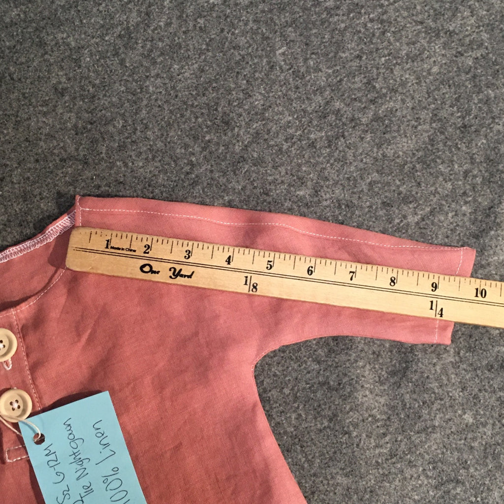 100% Linen Nightgown Baby (6M)