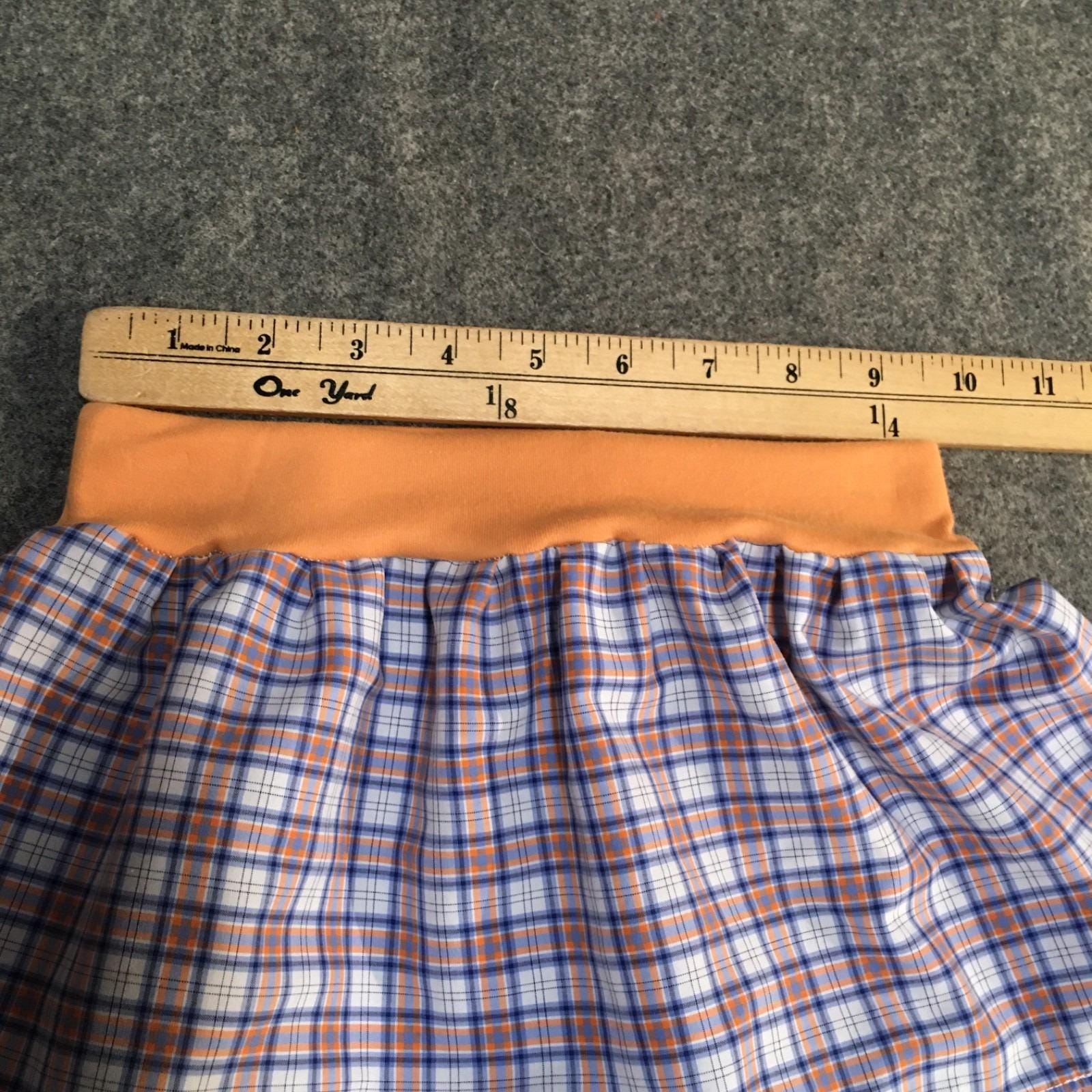 Maxi Cotton Plaid Skirt (2-3)