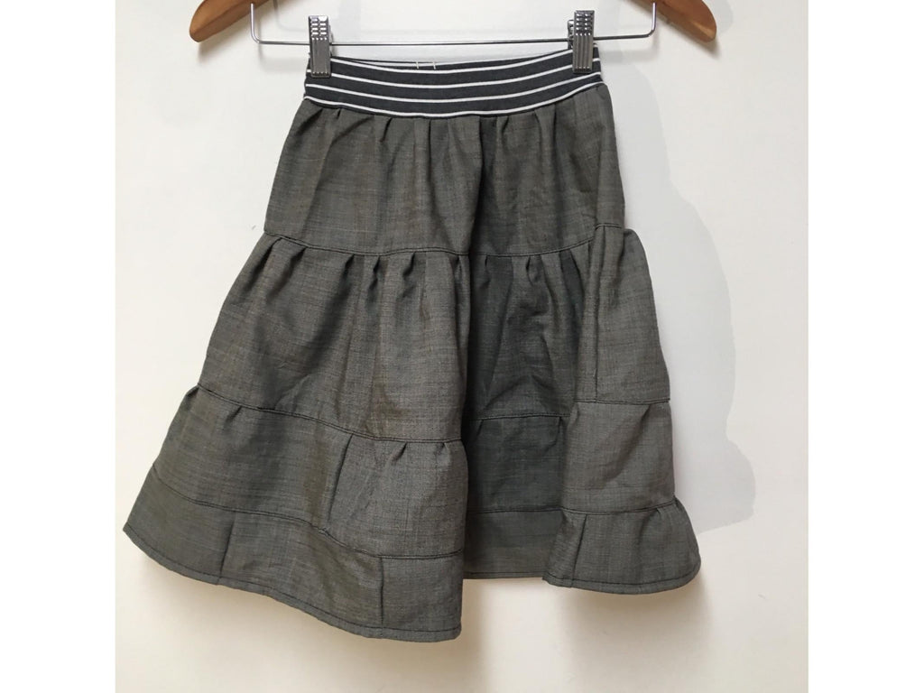 Maxi Wool Gray Skirt (2-3)