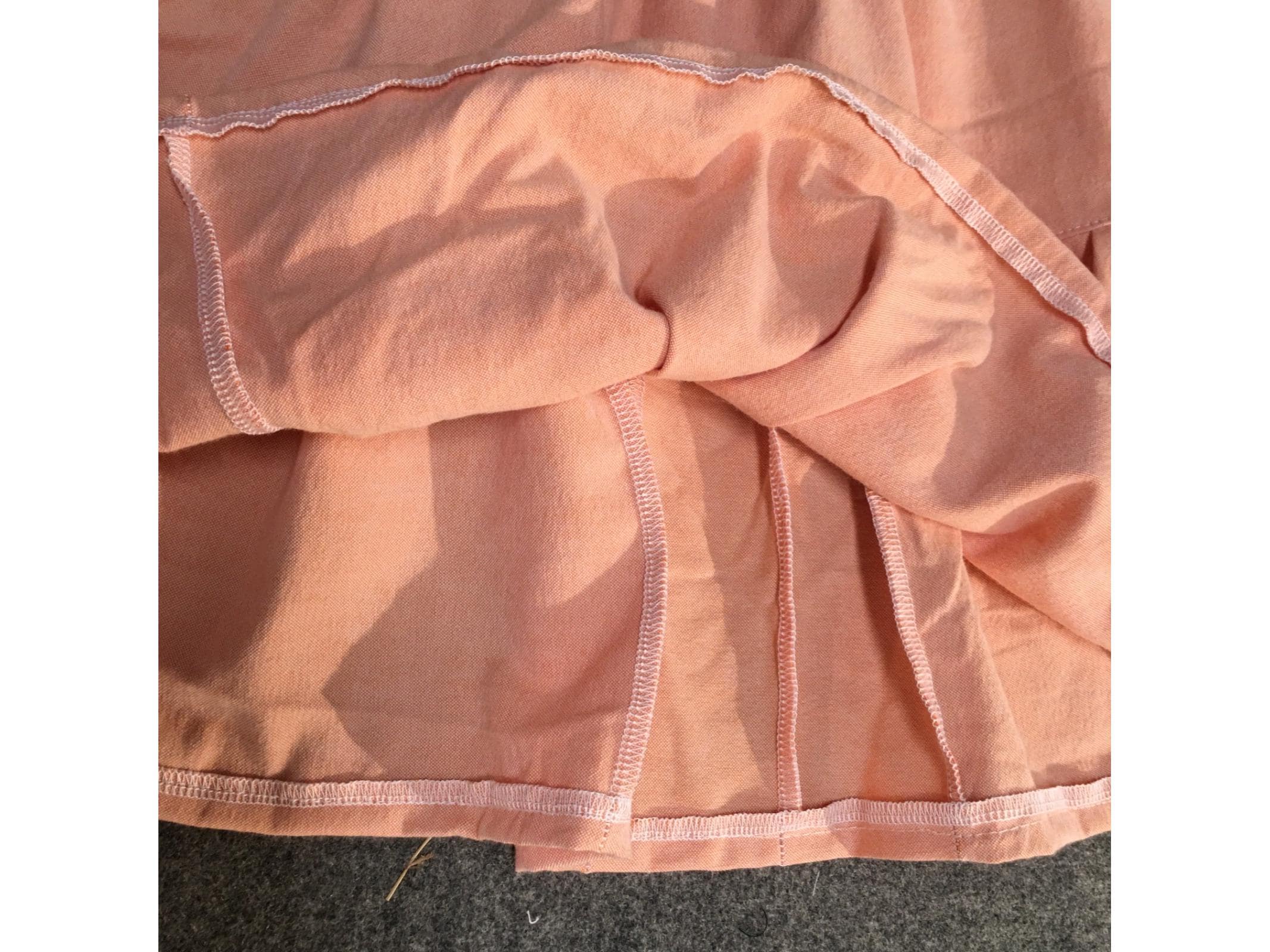 Maxi Cotton Orange Skirt (4)