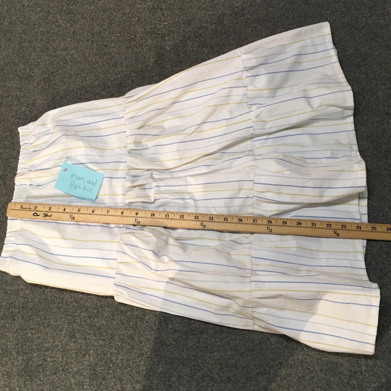 Maxi Cotton Striped Skirt (8)