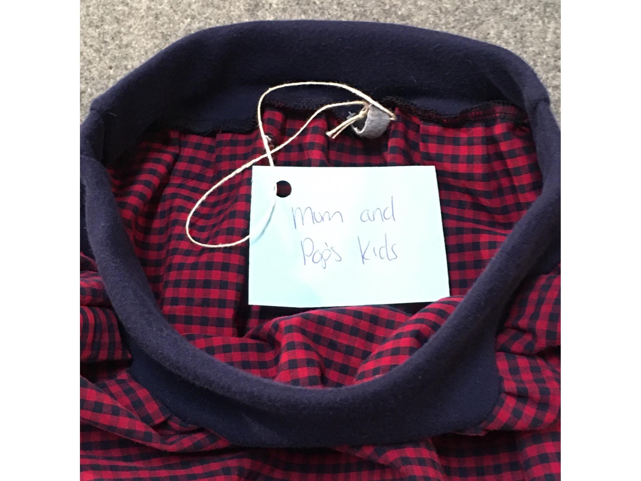 Maxi Cotton Checkered Skirt (6-7)