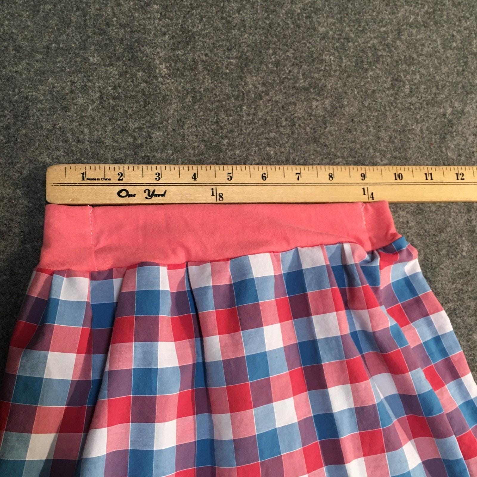 Maxi Cotton Checkered Skirt (2-3)