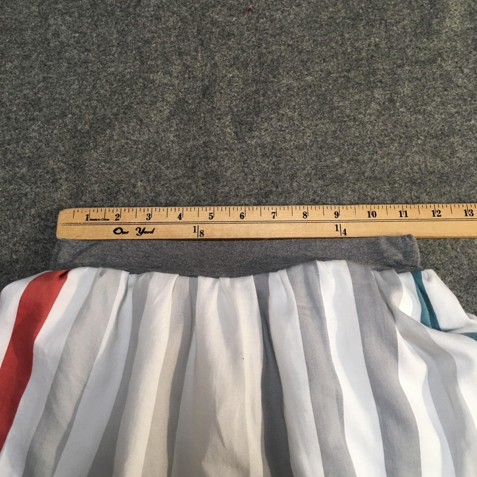Maxi Cotton Striped Skirt (8)