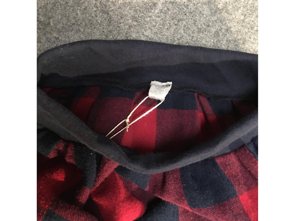 Maxi Flannel Checkered Skirt (2-3)