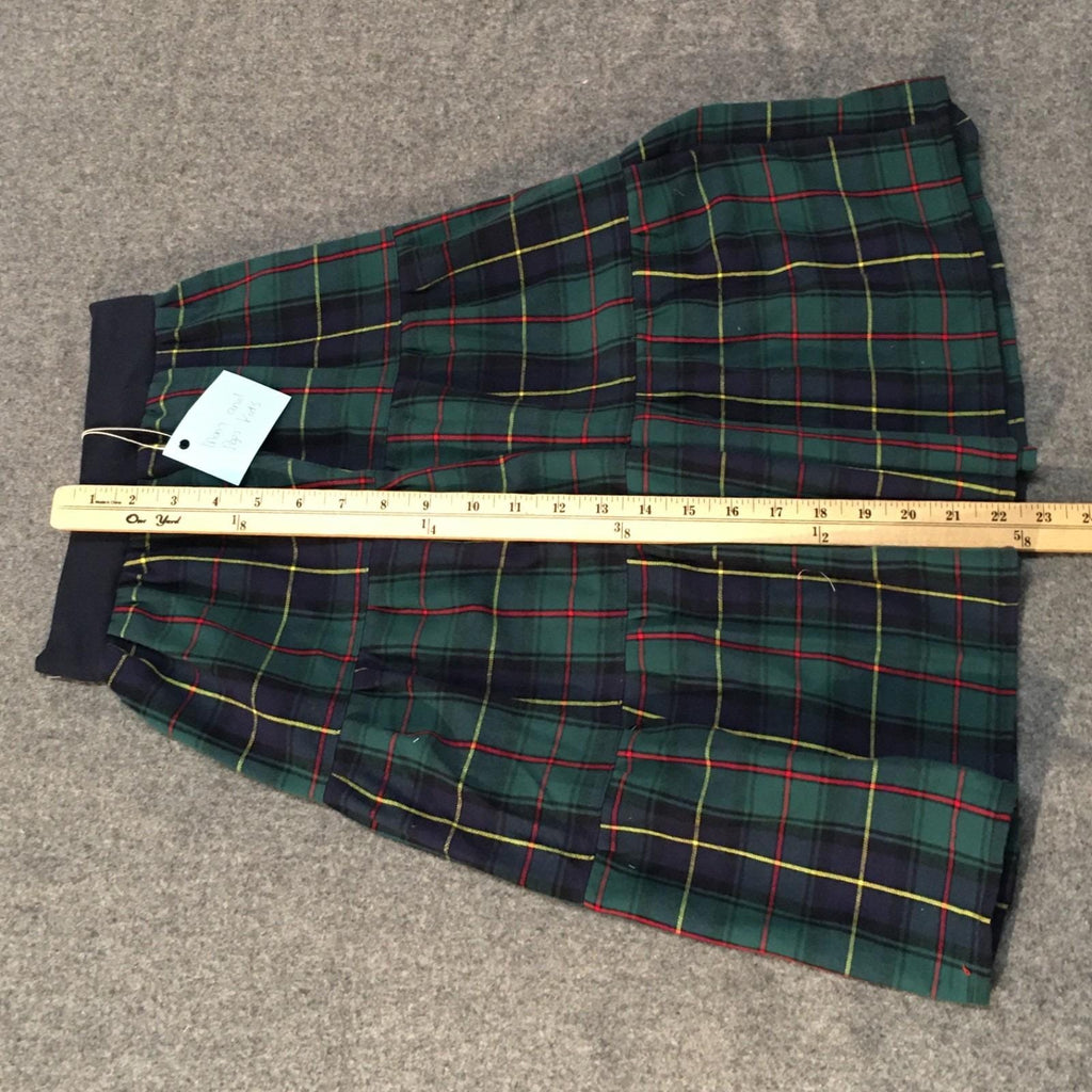 Maxi Flannel Plaid Skirt (5-6)