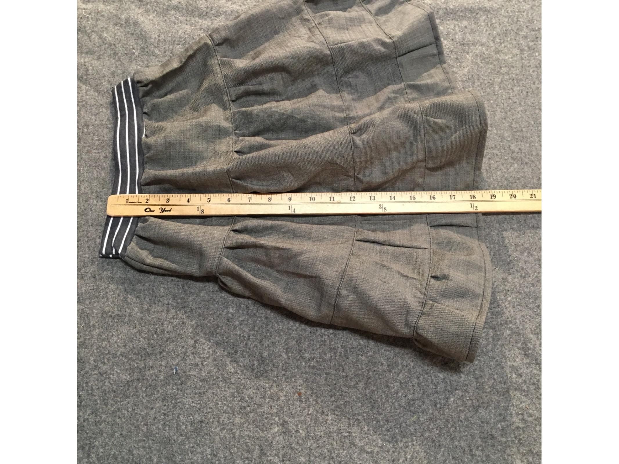 Maxi Wool Gray Skirt (2-3)